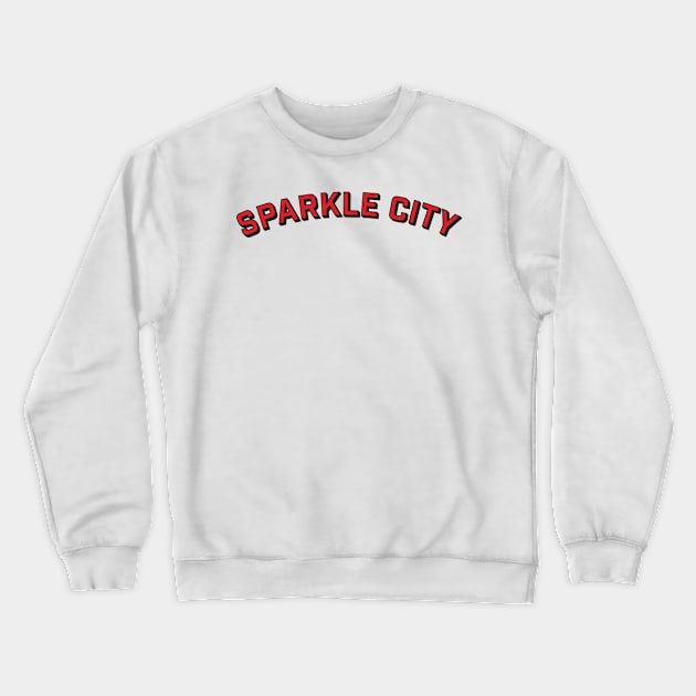 Sparkle City - Midland, Michigan - Design 4 of 5 Crewneck Sweatshirt by huronbear